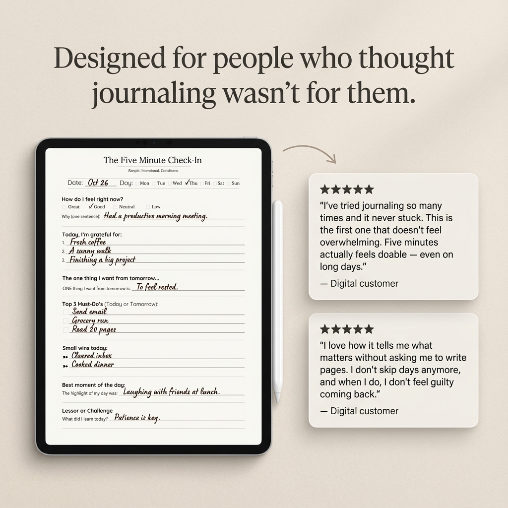 The Five Minute Check-In™