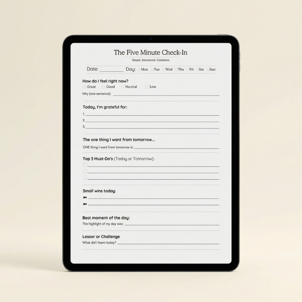 The Five Minute Check-In™