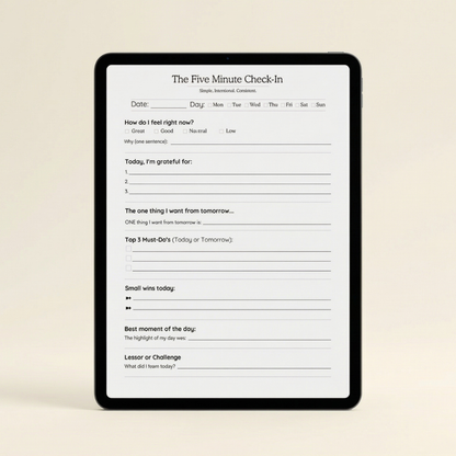 The Five Minute Check-In™